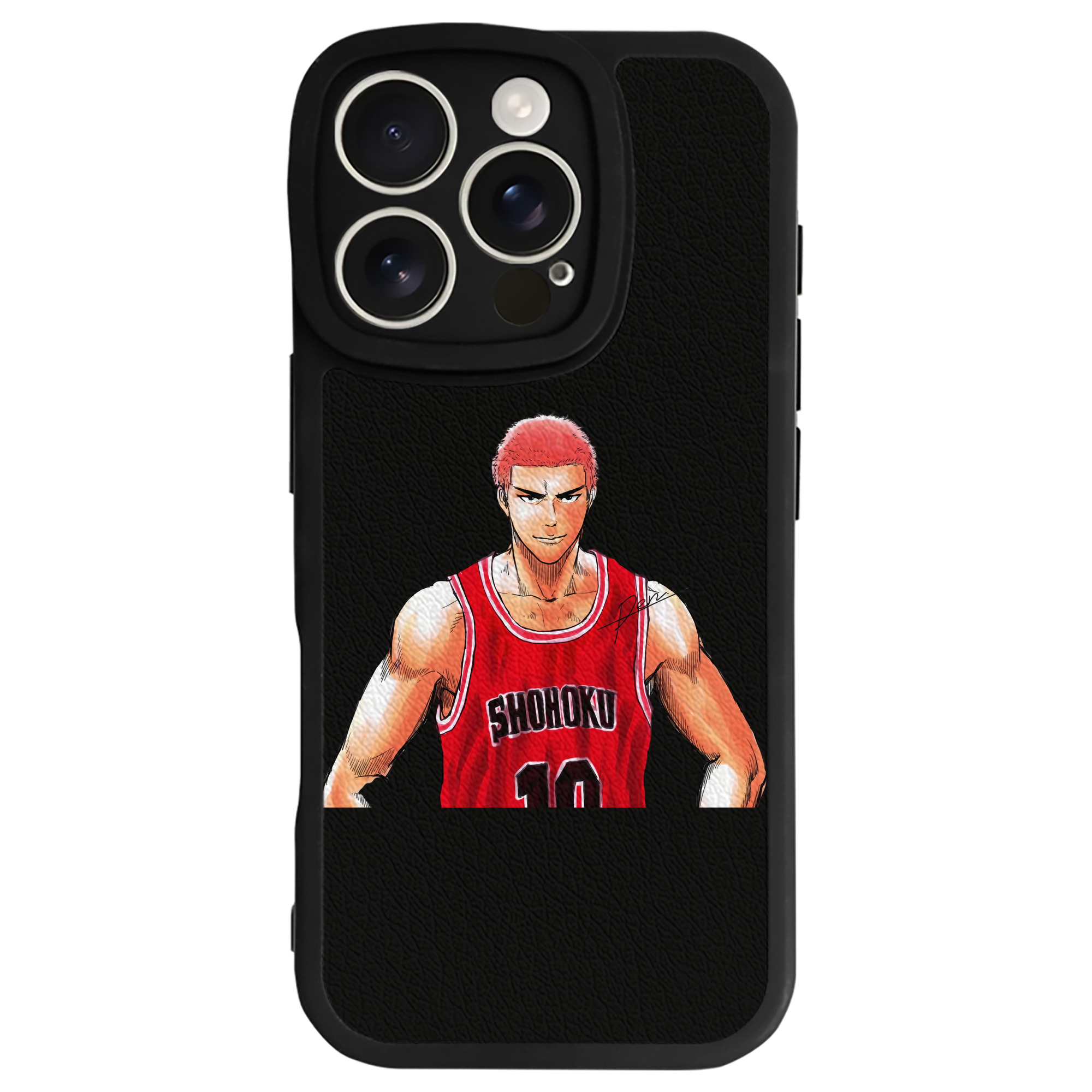 （画像用） SLAM DUNK／スラムダンク 【iPhone 16シリーズ対応】シリコンスマホケース（レザー調） 材質：シリコン